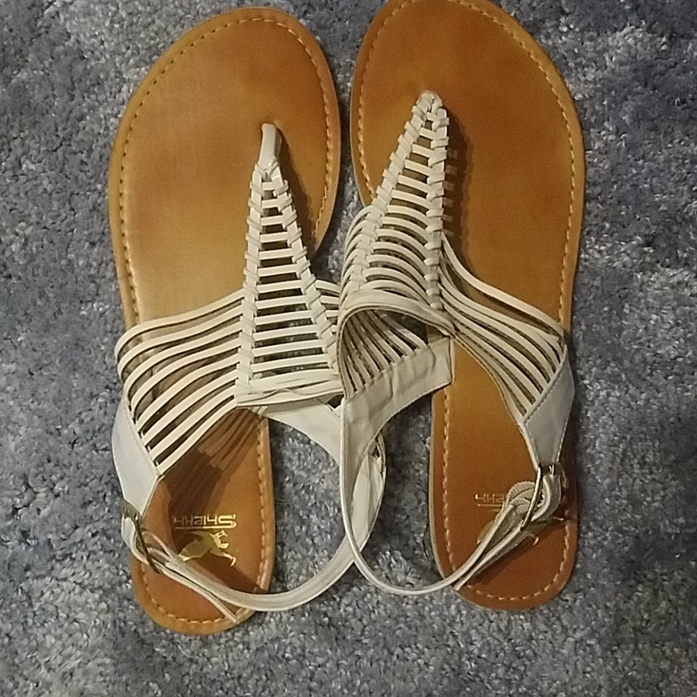 White Sandals